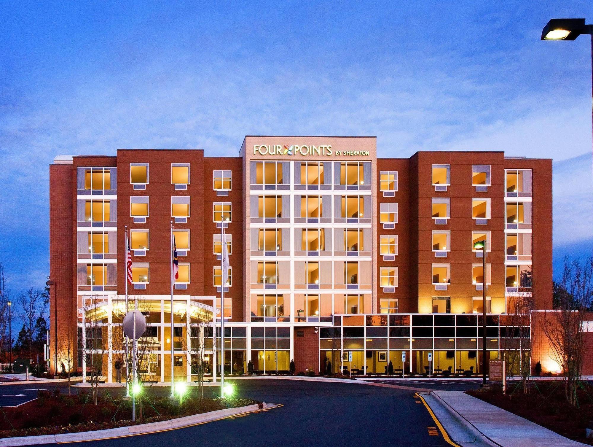 Four Points By Sheraton Raleigh Durham Airport Hotel Morrisville Bagian luar foto